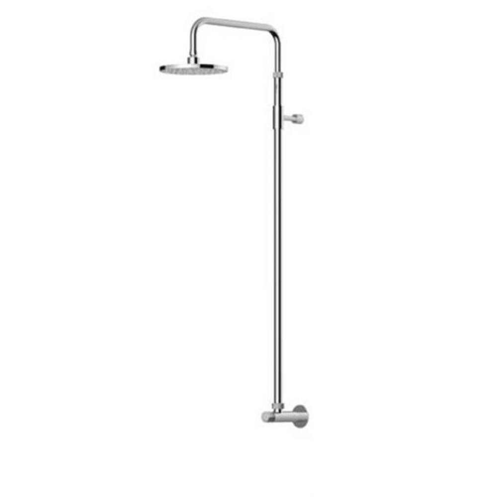 ''Waterline'' Wall Mount Single Supply Shower Unit - 8 ''Shower Head