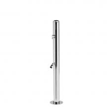 Outdoor Shower FTA-901-CFS - ''Spring'' Free Standing Single Supply Foot Shower