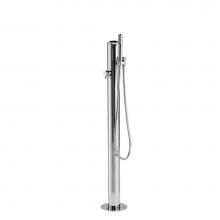 Outdoor Shower FTA-901-CHS - ''Spring'' Free Standing Single Supply Hand Spray