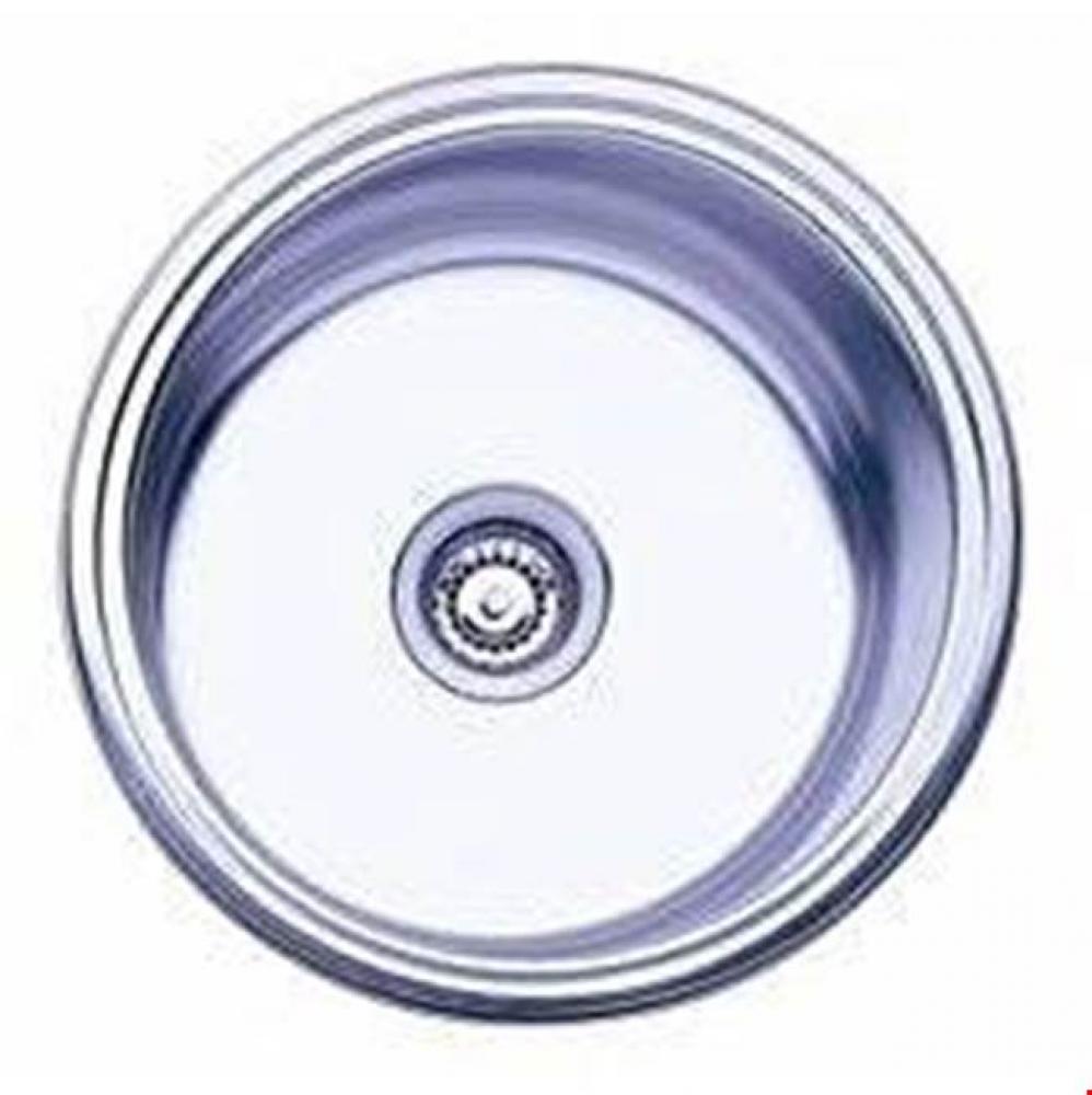 ENTER SINK 18'' ROUND UNDER OR TOP