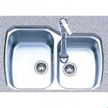 Oliveri 833U - Large & Small Basin Lg on Lt