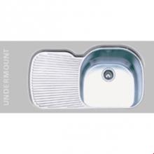 Oliveri 882U - Super Basin drainboard on left