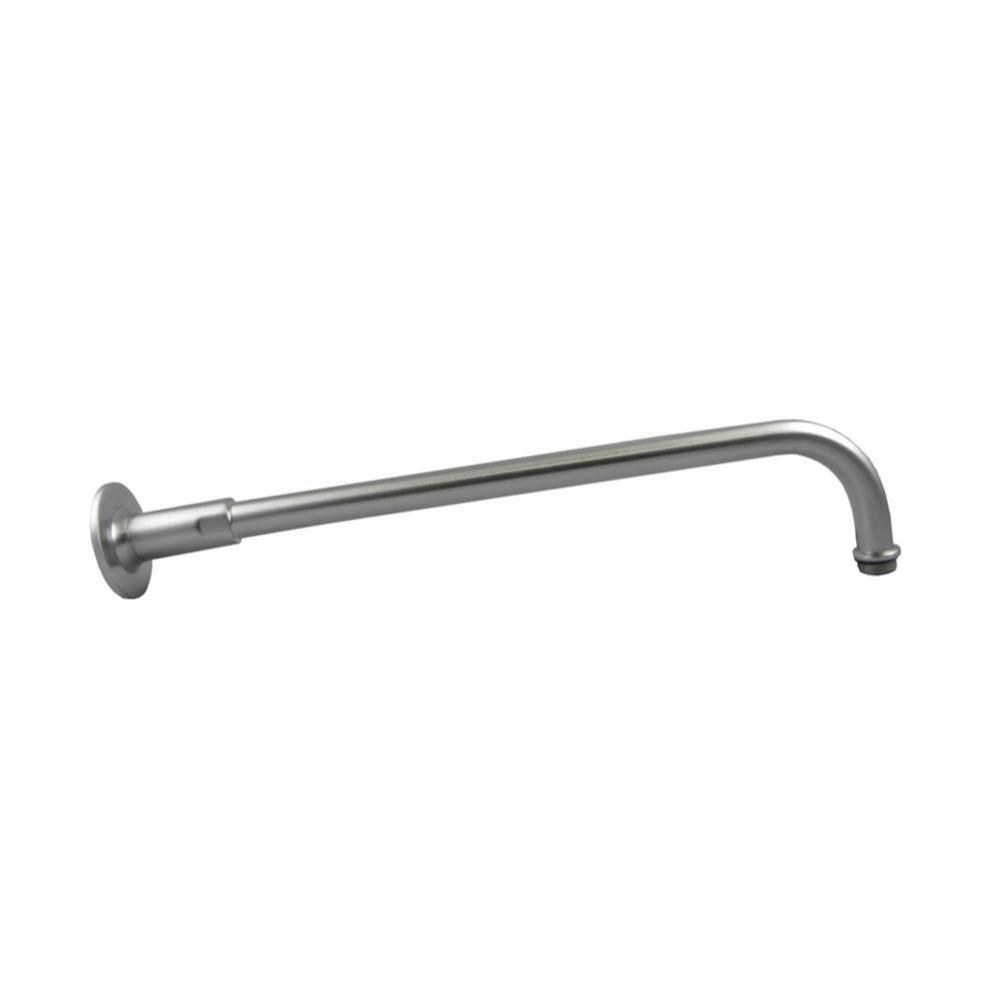 Opella 201.012.280 12 Inch Solid Brass Shower Arm Brushed