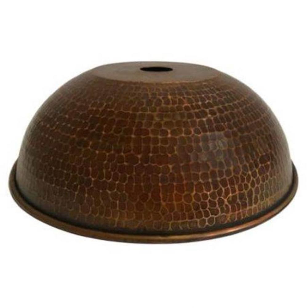 Hand Hammered Copper 10.5'' Dome Pendant Light Shade