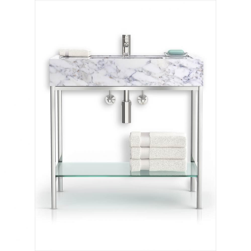 Linear 4 Leg Vanity Console