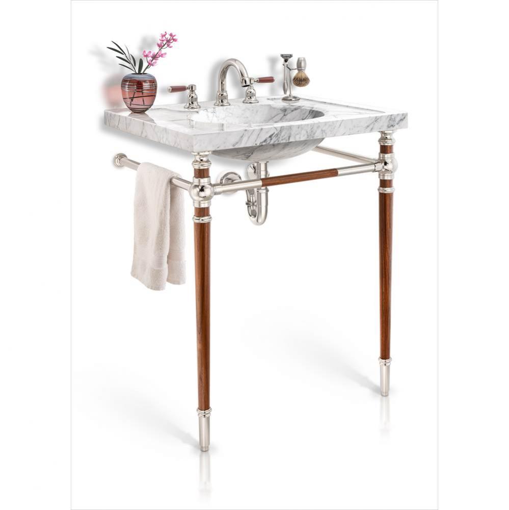 Newport Vanity Console - 2 Leg Configuration