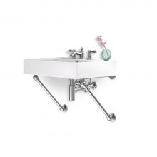 Palmer Industries WMSG - Signature Wall Mount Vanity Console - 2 Bracket Configuration