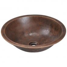 Polaris Sinks P159 - P159 Single Bowl Bronze Bathroom