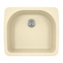 Polaris Sinks P428TBE - D-Bowl Topmount AstraGranite