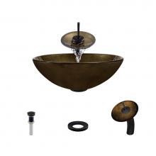 Polaris Sinks P736-ABR - P736-ABR Bathroom Waterfall Faucet