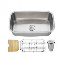 Polaris Sinks P813-18-ENS - The Polaris P813 18 Gauge Kitchen