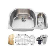 Polaris Sinks PL123-18-ENS - The Polaris PL123 18 Gauge Kitchen