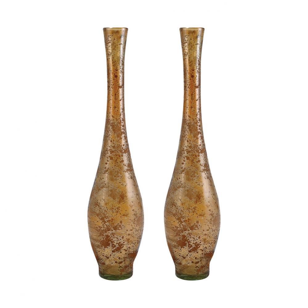 Atlas Set of 2 Vases