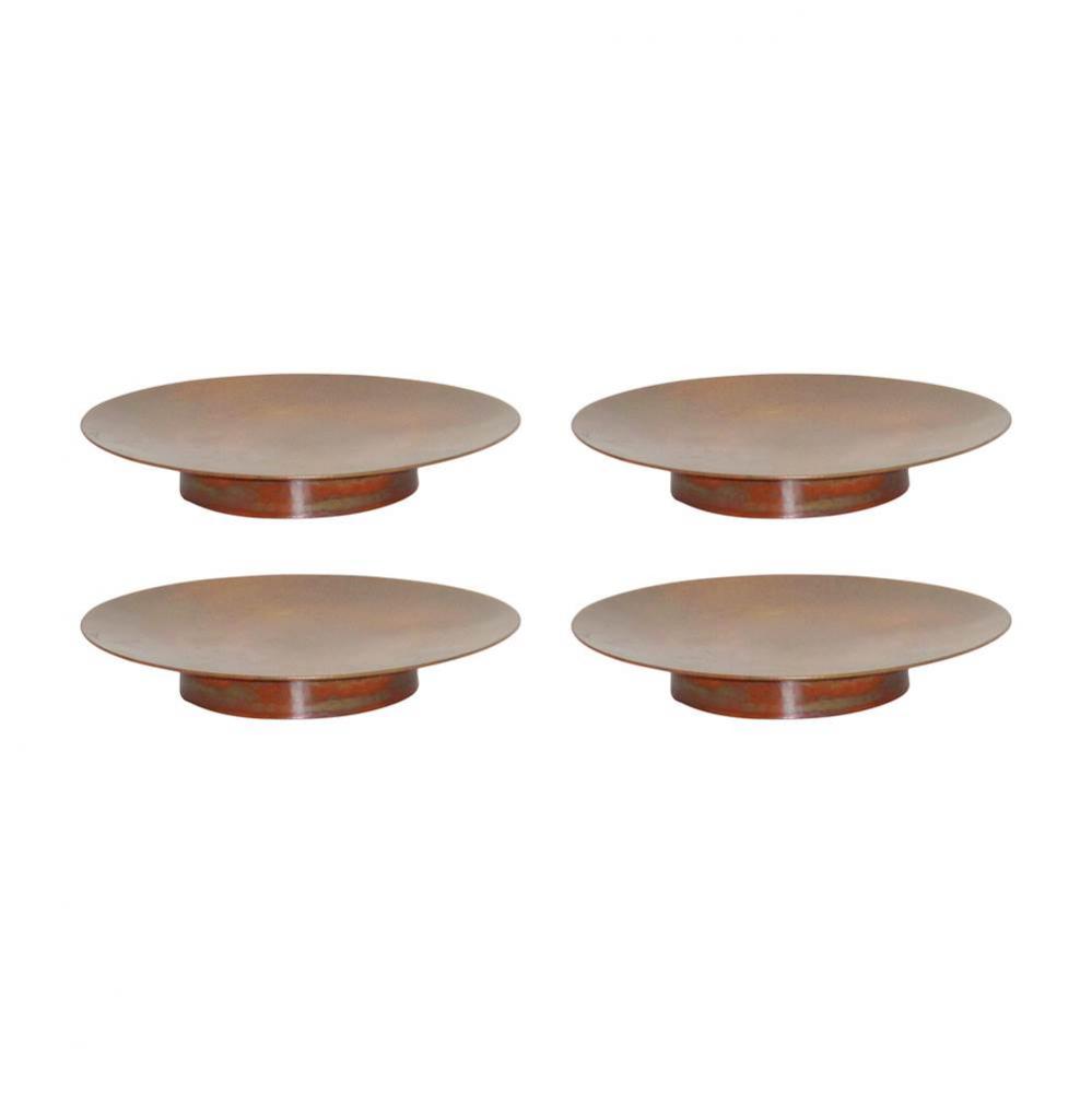 Burnham Set of 4 Pillar Plates