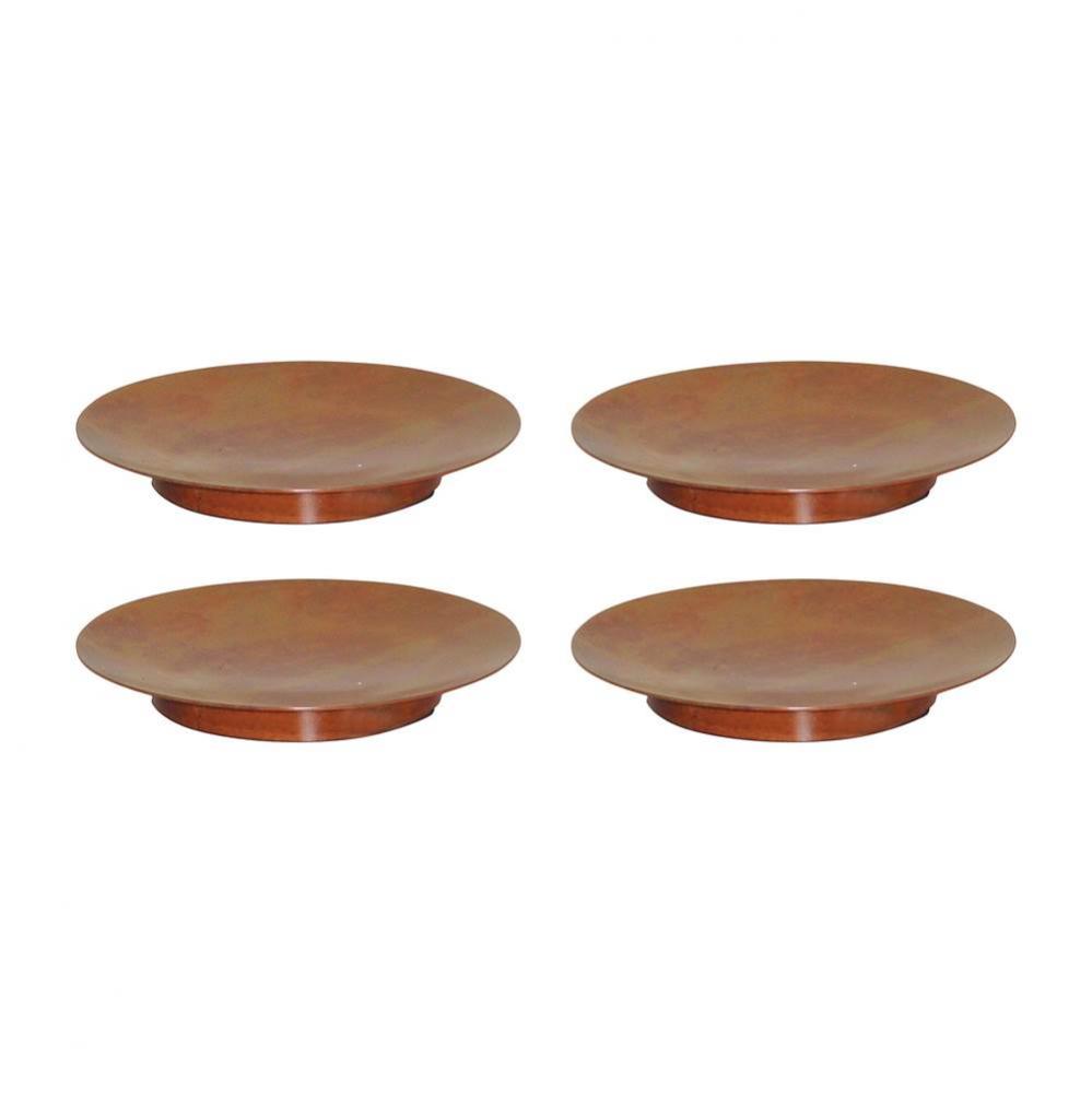 Burnham Set of 4 Pillar Plates