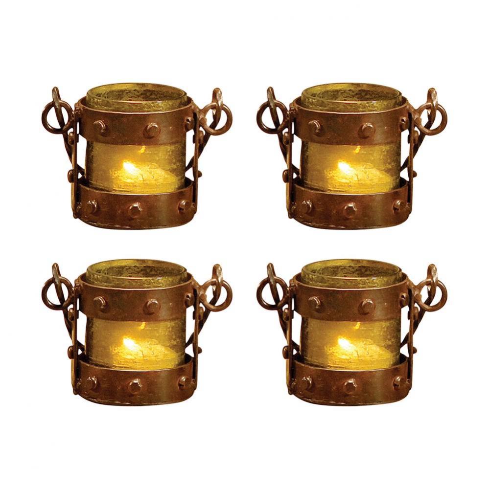 Mission Set of 4 Votive