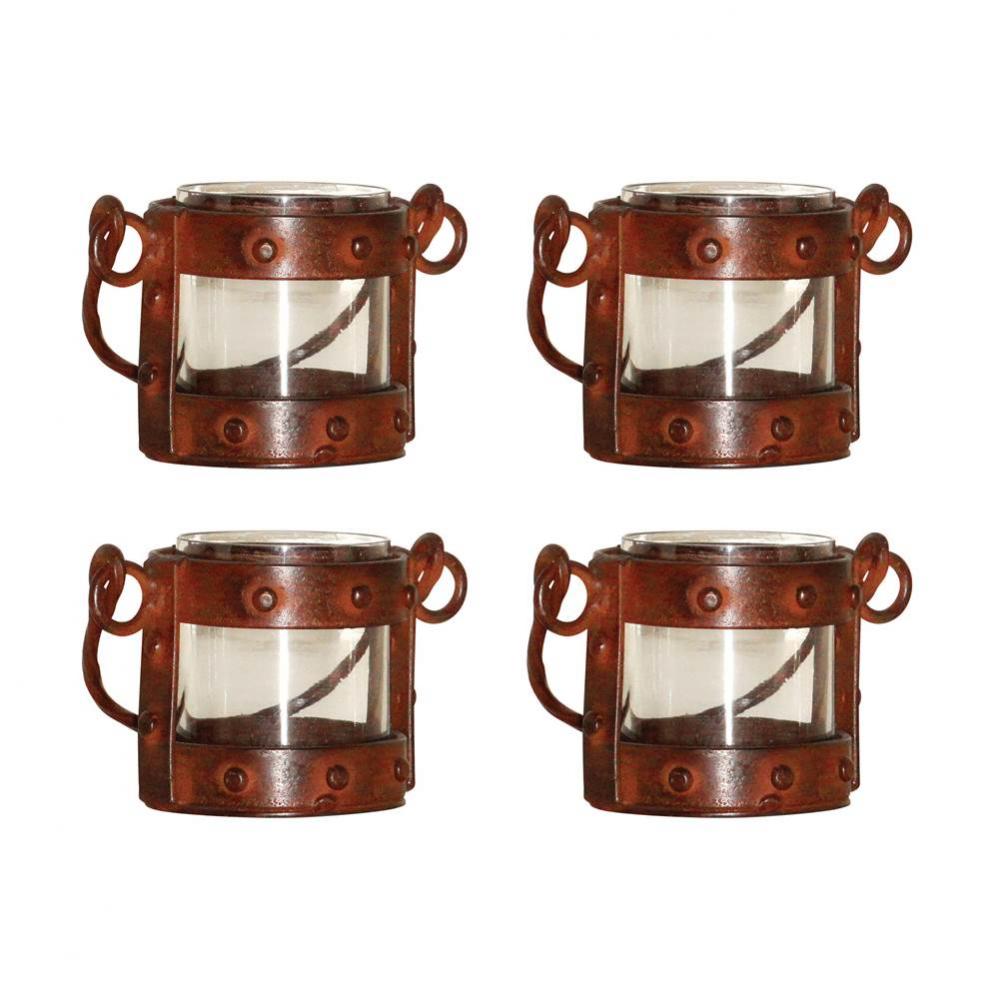 Mission Set of 4 Votive