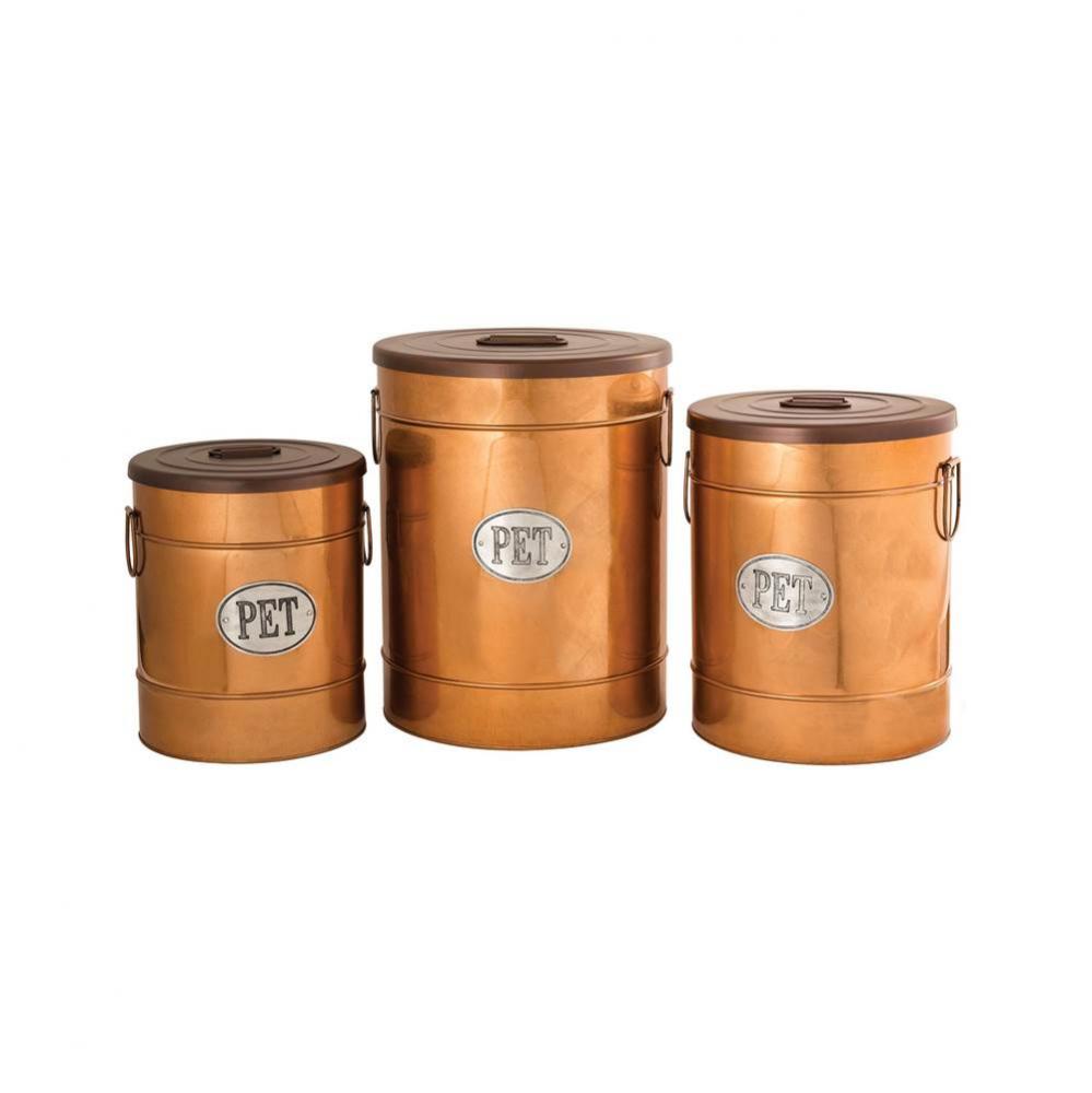 Coppersmith Set of 3 Pet