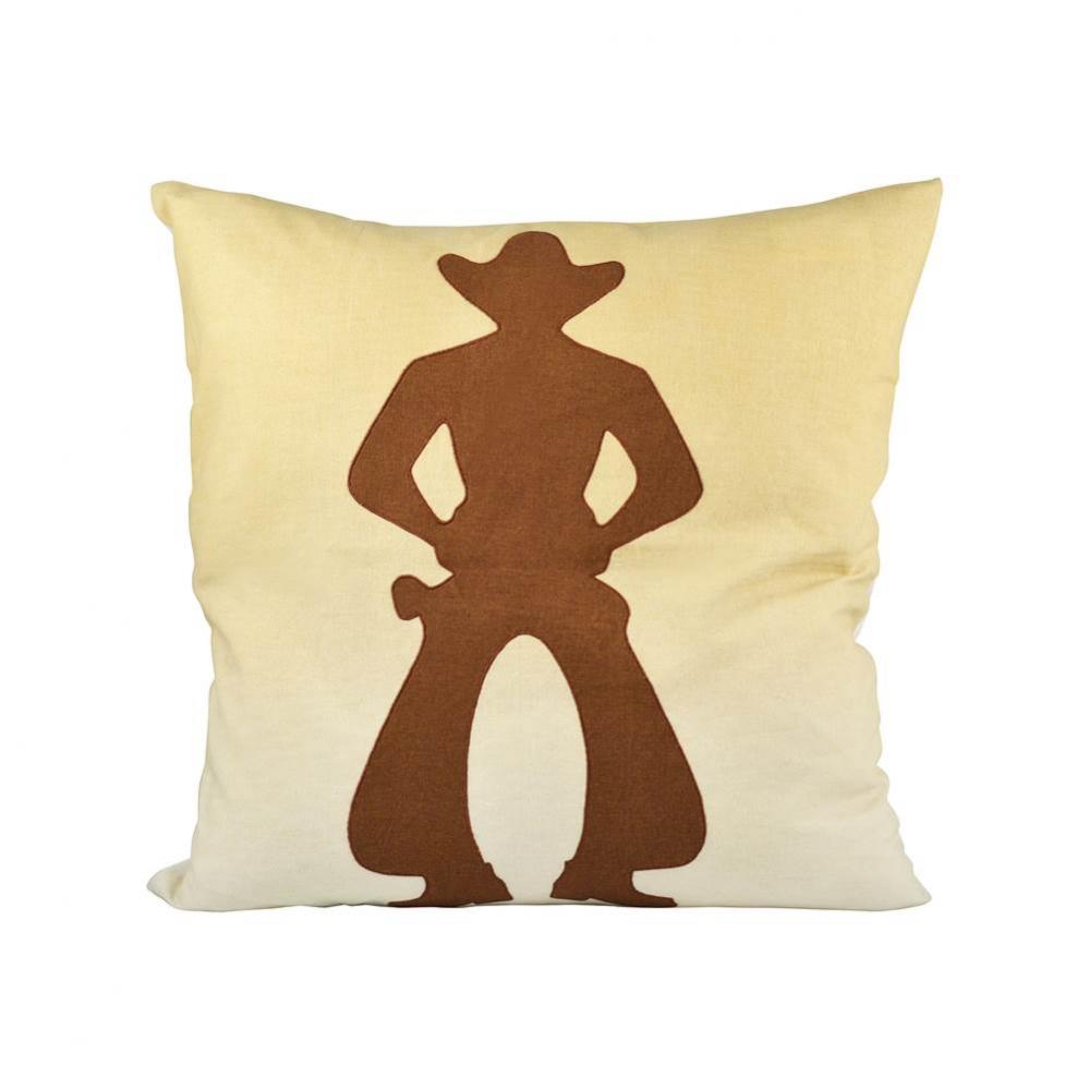 Cowboy 20x20 Pillow Cover -