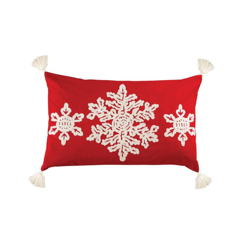 Winter Crystals 16x26 Lumbar Pillow - COVER