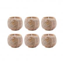 Pomeroy 444500/S6 - Varanasi Set of 6 Filled Votives