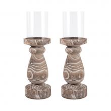 Pomeroy 526121/S2 - Timberline Set of 2 Pillar Holders