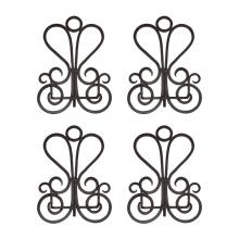 Pomeroy 622113/S4 - Paisley Set of 4 Easels