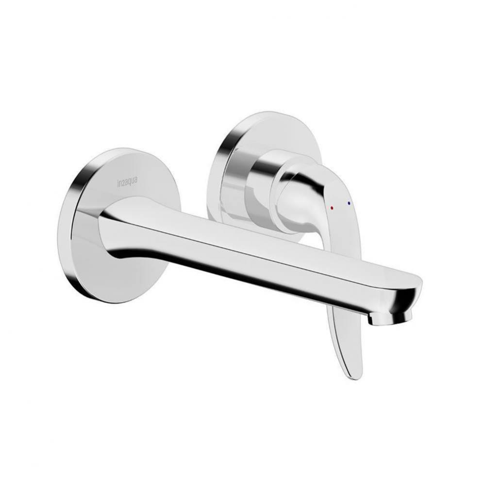 Style 2-Hole In-Wall For Wash Basin, Chrome