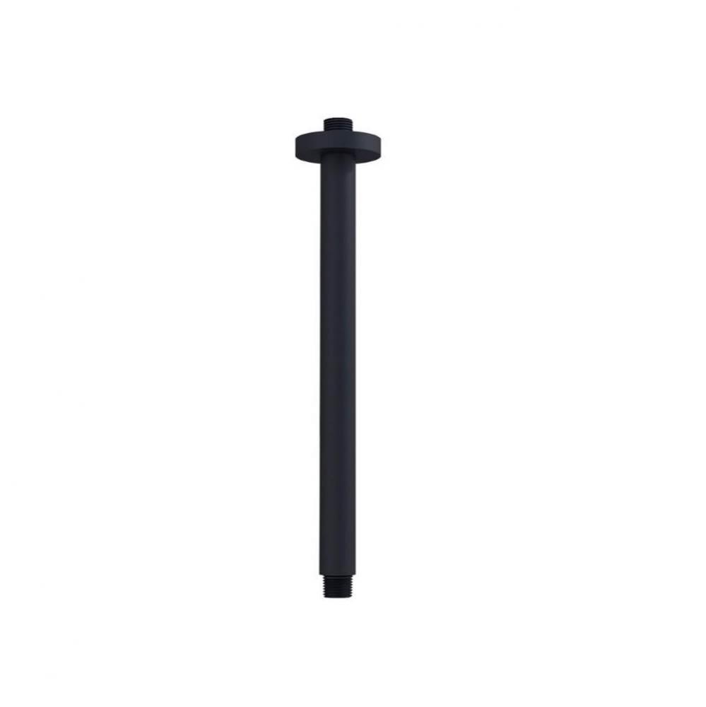 Ceiling Shower Arm Xl, 12'', Matte Black