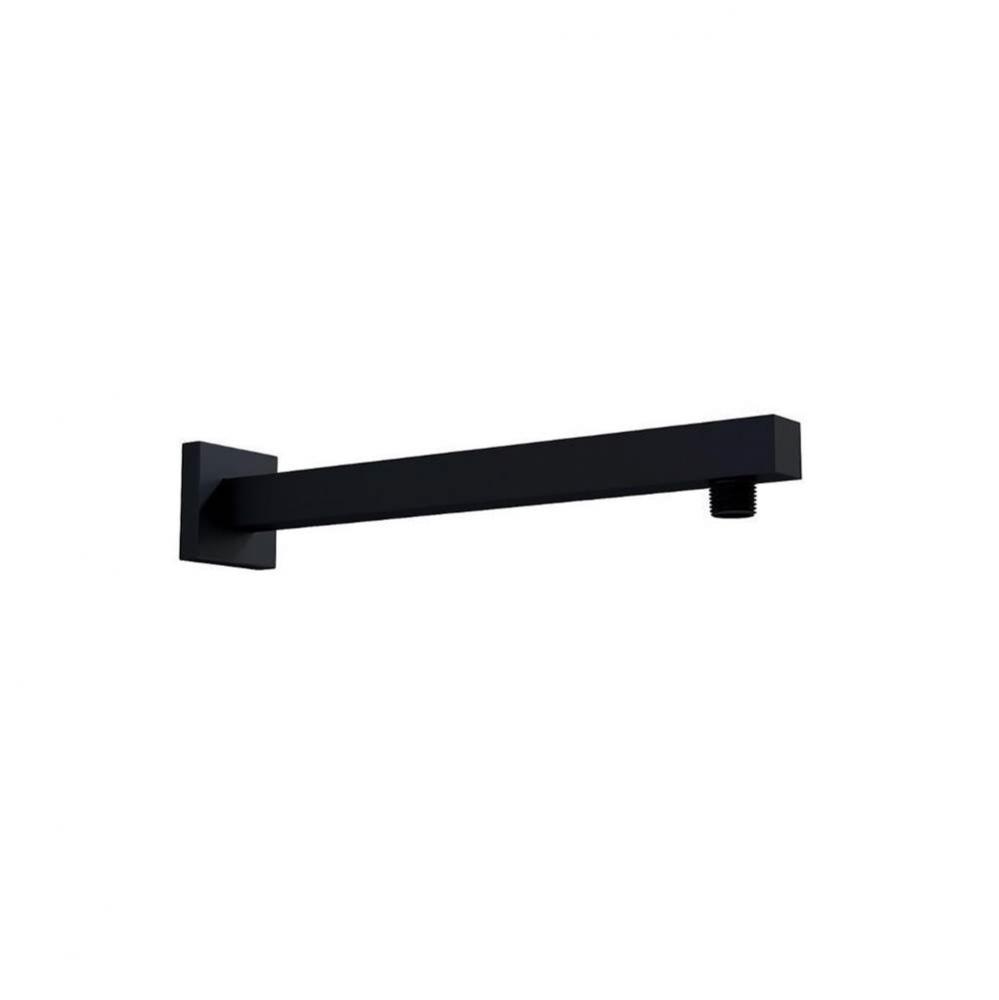 Urban X  Shower Arm, 12'', Matte Black