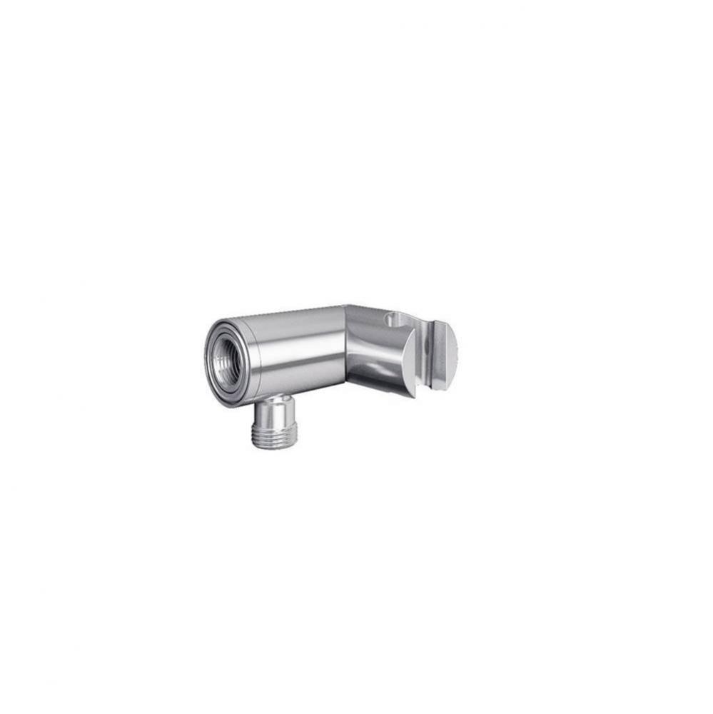 Wall Outlet With Swivel Hand Shower Holder, Chrome