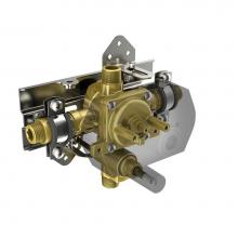 In2aqua 1000 2 99 2 - 4-port pressure balance valve, with diverter, with in2itiv rough-in mounting system