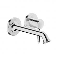 In2aqua 1022 2 00 2 - Classic 2-Hole In-Wall For Wash Basin, Chrome