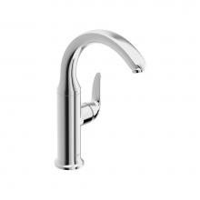 In2aqua 1046 1 00 2 - Style Single-Hole Side-Lever Basin Mixer, Chrome