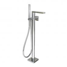 In2aqua 1110 2 00 2 - Strata X Free Standing Mixer For Tub, Chrome