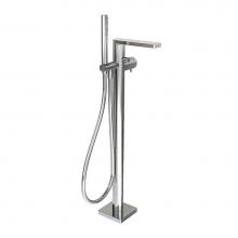 In2aqua 1111 2 00 2 - Lana X Free Standing Mixer For Tub, Chrome