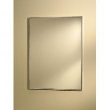 Jensen Medicine Cabinets 178P22CHX - THEFT PROOF MIRROR 16X22 SS8 OVER