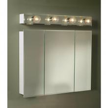 Jensen Medicine Cabinets 255224 - HORIZON 3DR 24X24 BVL WB/ST