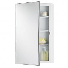 Jensen Medicine Cabinets 260P26CH - TOPSIDER 1DR 16X26 SS8 WB/ST