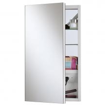 Jensen Medicine Cabinets 704317 - MERIDIAN 1DR 15X25 FMLS POL WB/ST