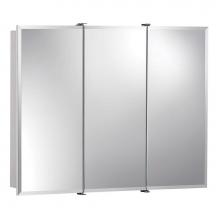 Jensen Medicine Cabinets 755280X - ASHLAND 3DR 30X26 BVL FMLS/WD OVER