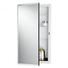 Jensen Medicine Cabinets 781061 - BS 16x26 PL BVL