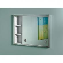 Jensen Medicine Cabinets B703850 - CONTEMPORA 2DR 24X19ST8 WB/ST