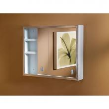 Jensen Medicine Cabinets B704850 - CONTEMPORA 2DR 24X19SS8 WB/ST