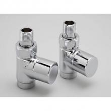 Runtal Radiators DEC-ST BN SET - Decorative Straight Valve