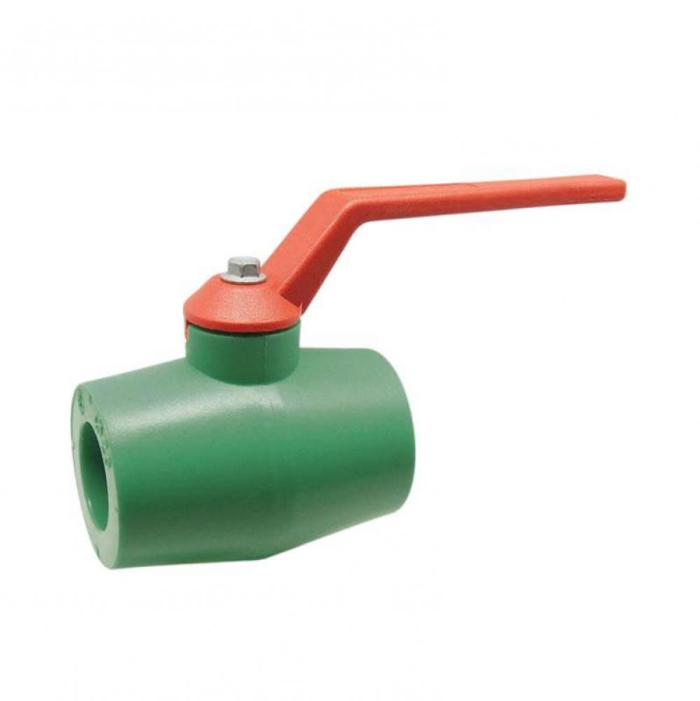 Low Lead Pp-Rct Green Ball Valve 1''