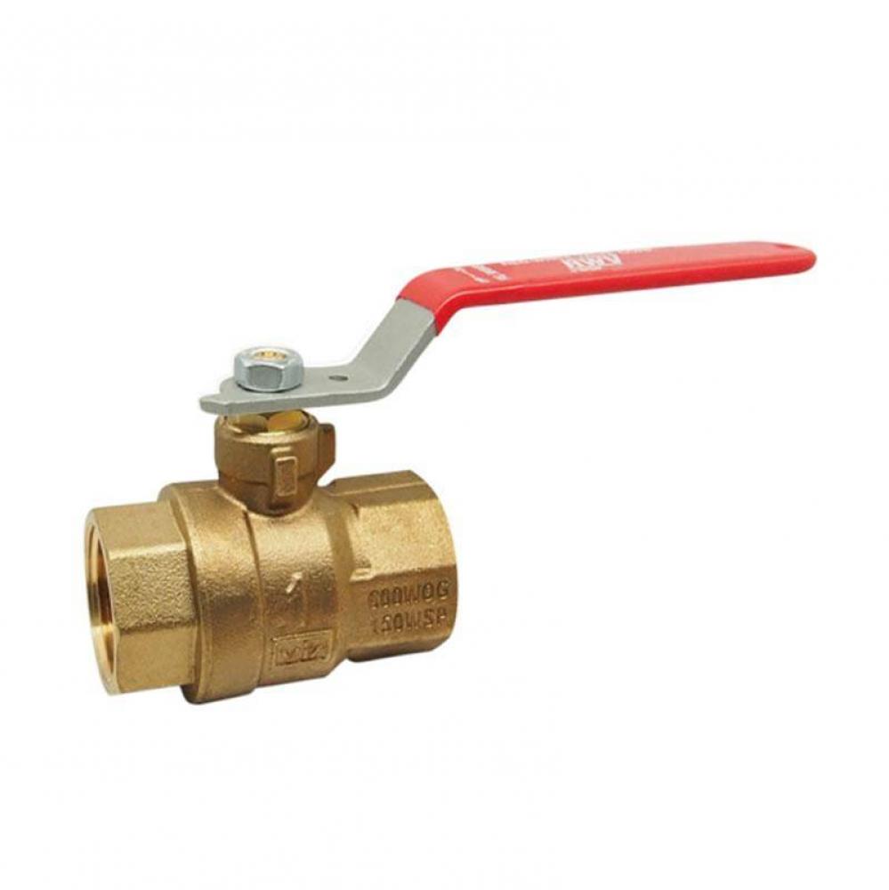 1 IN 150# WSP,  600# WOG,  Brass Body,  Threaded Ends