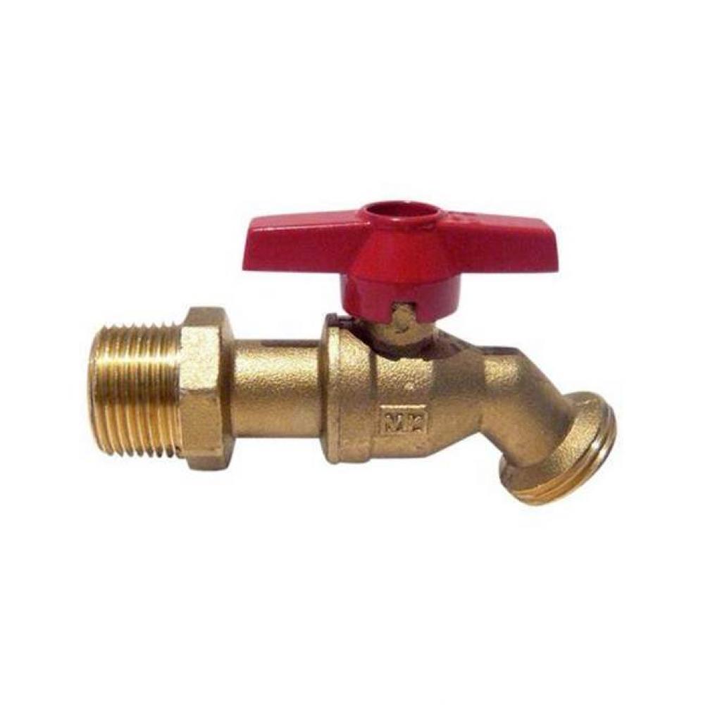 Low/Ld No-Kink Ball Hose Bibb