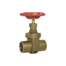 Red-White Valve 670779207063 - 1 IN 125# WSP,  200# WOG,  Brass Body,  Solder Ends