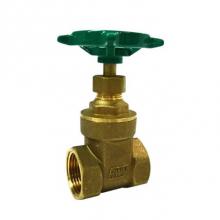 Red-White Valve 670779267302 - 3 IN 200# WOG,  Cast Brass Body,  Threaded Ends,  Non-Rising Stem